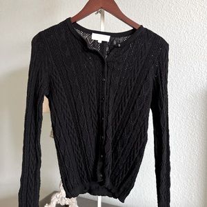 Sezane Ruben Cardigan - Black size Small